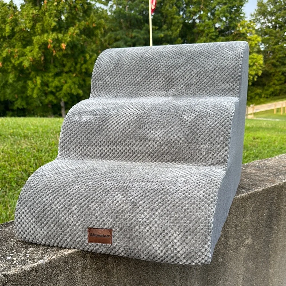 Gray Pet Stairs